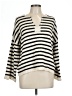 Blu Pepper Stripes Ivory Pullover Sweater Size L - photo 1