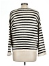 Blu Pepper Stripes Ivory Pullover Sweater Size L - photo 2