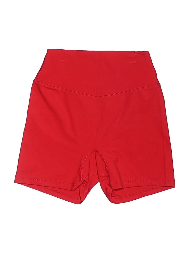 Pre-owned Buffbunny Collection Athletic Shorts In Red