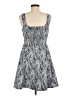 Aqua Paisley Blue Cocktail Dress Size M - photo 2