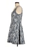 Aqua Paisley Blue Cocktail Dress Size M - photo 5