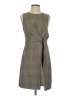 MNG Plaid Gray Casual Dress Size 4 - photo 1