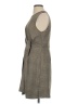 MNG Plaid Gray Casual Dress Size 4 - photo 5