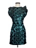 Zara Basic Teal Cocktail Dress Size S - photo 1