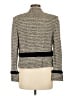 St. John Chevron-herringbone Gray Blazer Size 6 - photo 2