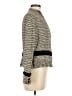 St. John Chevron-herringbone Gray Blazer Size 6 - photo 4
