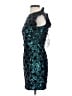 Zara Basic Teal Cocktail Dress Size S - photo 5