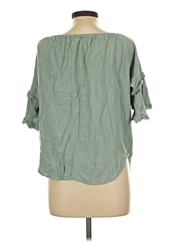 Umgee 3/4 Sleeve Blouse (view 2)