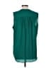Kenar 100% Polyester Green Sleeveless Blouse Size L - photo 2