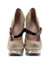 Jessica Simpson Animal Print Tan Heels Size 7 1/2 - photo 2