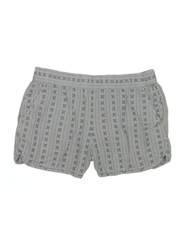 Madewell Pull-On Dolphin Shorts in Jacquard Stripe (view 1)