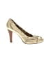 Seychelles Metallic Gold Heels Size 7 1/2 - photo 1