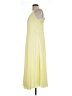 Vince. 100% Polyester Solid Yellow Casual Dress Size L - photo 5