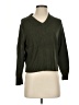 Roots Solid Green Pullover Sweater Size S - photo 1