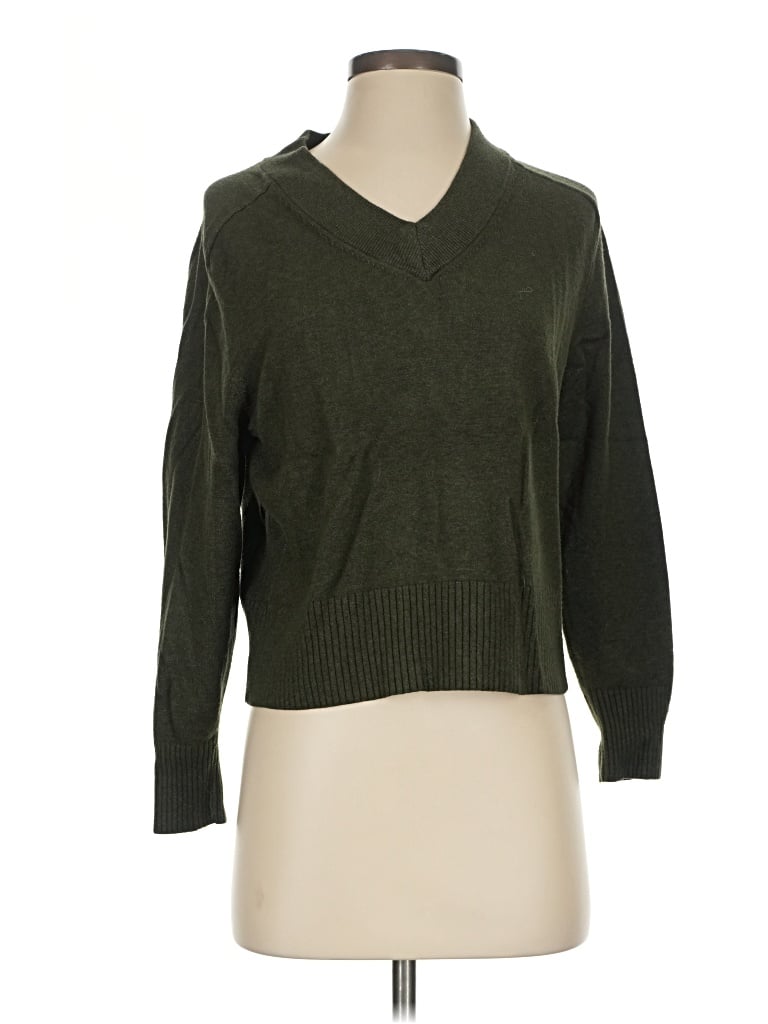 Pre-owned Roots Pullover Sweater In Green
