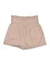 Charlotte Russe Solid Tan Khaki Shorts Size L - photo 2