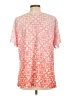 JM Collection Pink Short Sleeve T-Shirt Size XL - photo 2