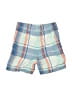 Jumping Beans 100% Cotton Plaid Blue Board Shorts 9-12 MO / 12 MO - photo 2