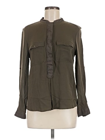 Massimo Dutti Long Sleeve Blouse (view 1)
