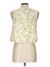 Blu Pepper Yellow Sleeveless Blouse Size L - photo 2