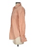 Theory Stripes Orange Long Sleeve Button-Down Shirt Size S - photo 5