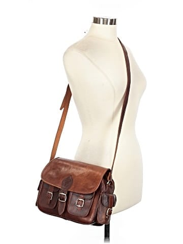Unbranded Leather Messenger (view 2)