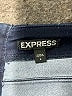 Express Solid Blue Formal Skirt Size 6 - photo 4