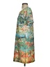 uncle frank Print Teal Casual Dress Size XS - photo 5