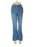 CALVIN KLEIN JEANS Chevron-herringbone Blue Jeans Size 6 - photo 1