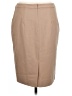 Barneys New York Solid Tan Wool Skirt Size 12 - photo 2