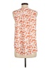 Fun2Fun 100% Polyester Orange Sleeveless Blouse Size M - photo 2