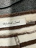 Mustard Seed 100% Cotton Stripes Ivory Shorts Size M - photo 3