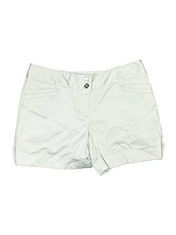 White House Black Market Khaki Shorts (view 1)