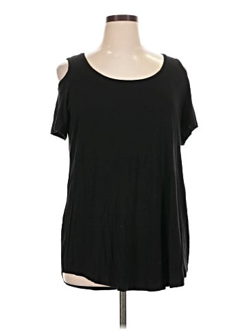 JM Collection Short Sleeve Top (view 1)