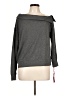 Jennifer Lopez Gray Long Sleeve Top Size L - photo 1