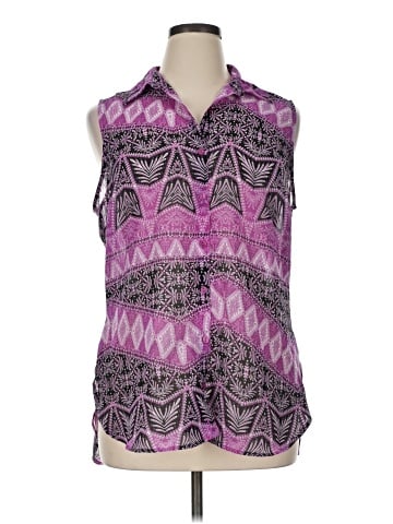 Attention Sleeveless Blouse (view 1)