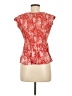 Angie 100% Rayon Red Sleeveless Blouse Size M - photo 2