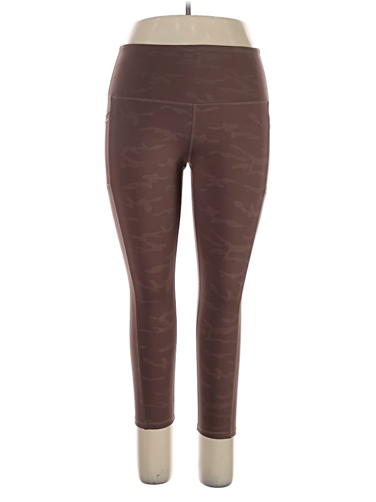 Pre-owned Assorted Brands Active Pants In Brown