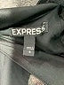 Express 100% Polyester Solid Black Cocktail Dress Size 8 - photo 7