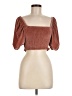 ASOS Brown 3/4 Sleeve Blouse Size 6 - photo 1
