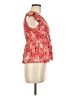 Angie 100% Rayon Red Sleeveless Blouse Size M - photo 4
