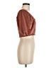 ASOS Brown 3/4 Sleeve Blouse Size 6 - photo 4