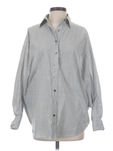 Elizabeth and James Long Sleeve Button-Down Shirt (view 1)