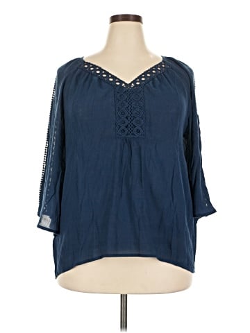 Zac & Rachel 3/4 Sleeve Blouse (view 1)
