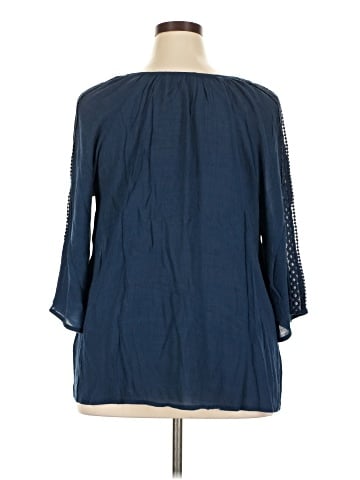 Zac & Rachel 3/4 Sleeve Blouse (view 2)