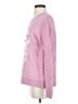 Cupcakes & Cashmere Hearts Pink Pullover Sweater Size S - photo 5