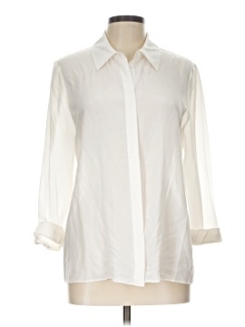 Alice + Olivia 3/4 Sleeve Silk Top