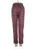 J.Crew Collection 100% Silk Print Red Silk Pants Size 2 - photo 2