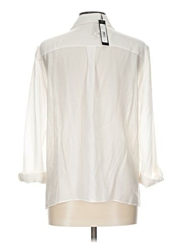 Alice + Olivia 3/4 Sleeve Silk Top (view 2)