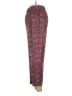 J.Crew Collection 100% Silk Print Red Silk Pants Size 2 - photo 5